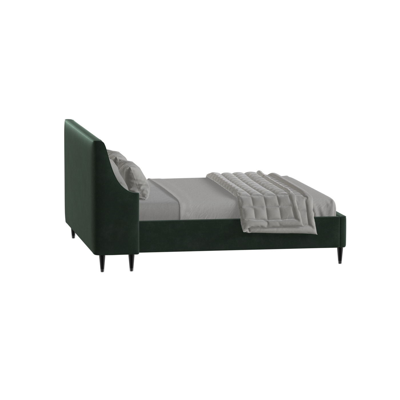 Laura Double Bed with High Headboard