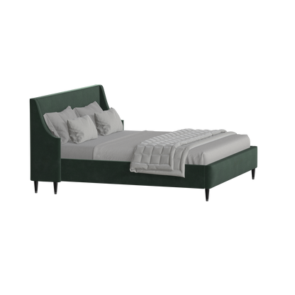 Laura Double Bed with High Headboard