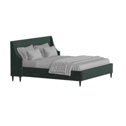 Laura Double Bed with High Headboard