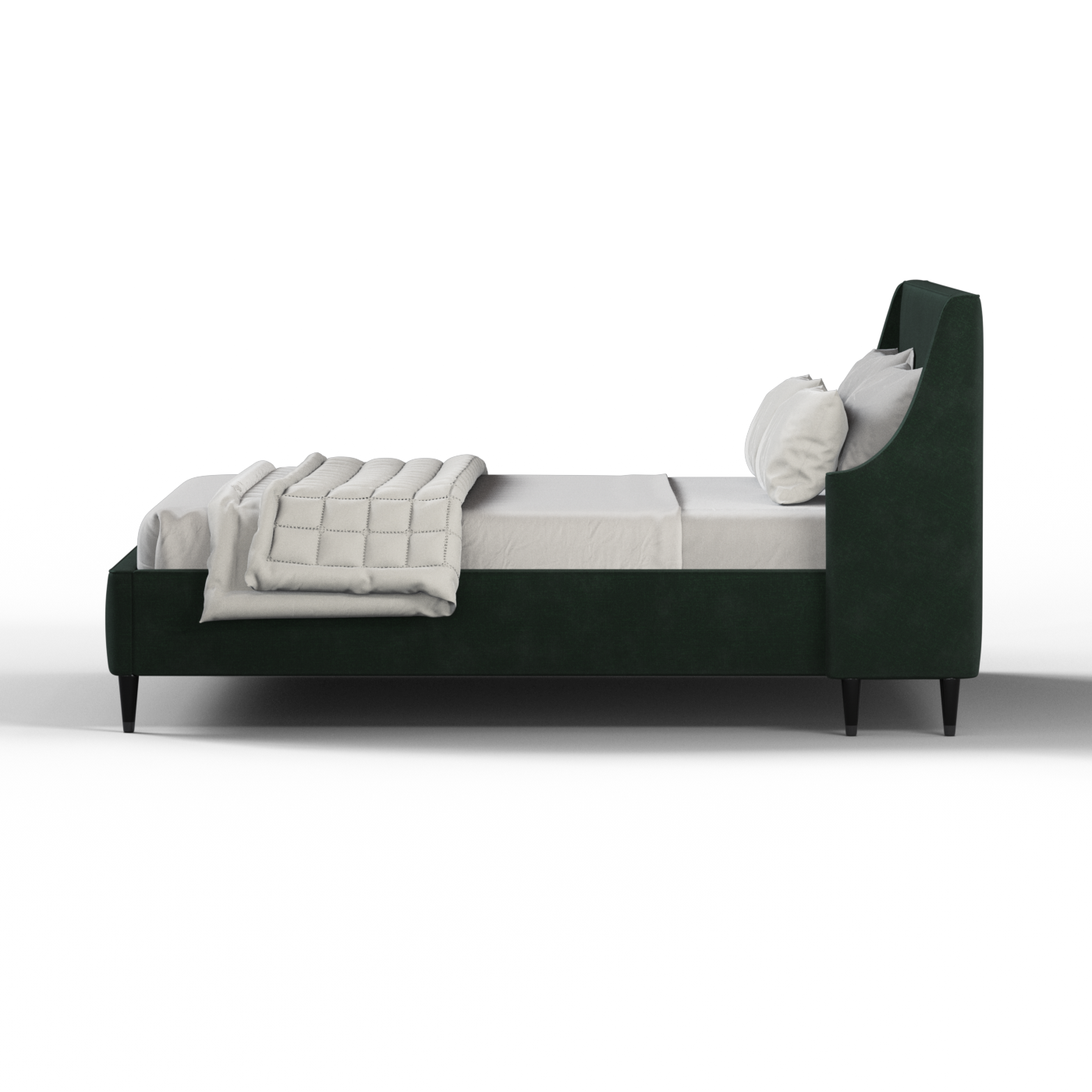 Laura Double Bed with High Headboard