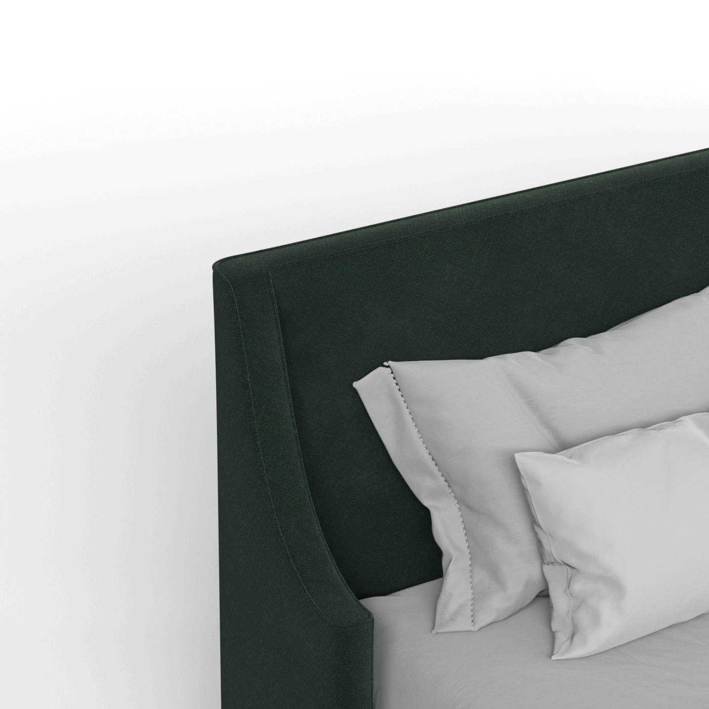 Laura Double Bed with High Headboard