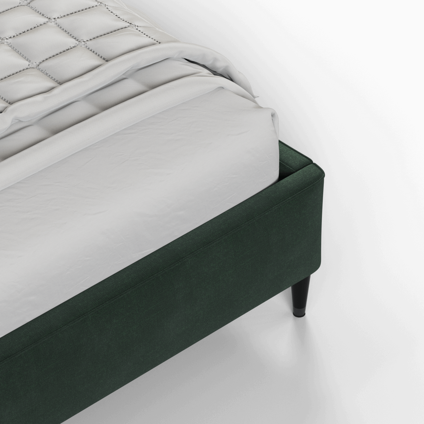 Laura Double Bed with High Headboard