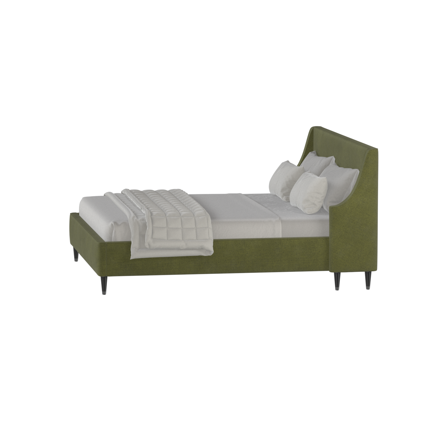 Laura Double Bed with High Headboard