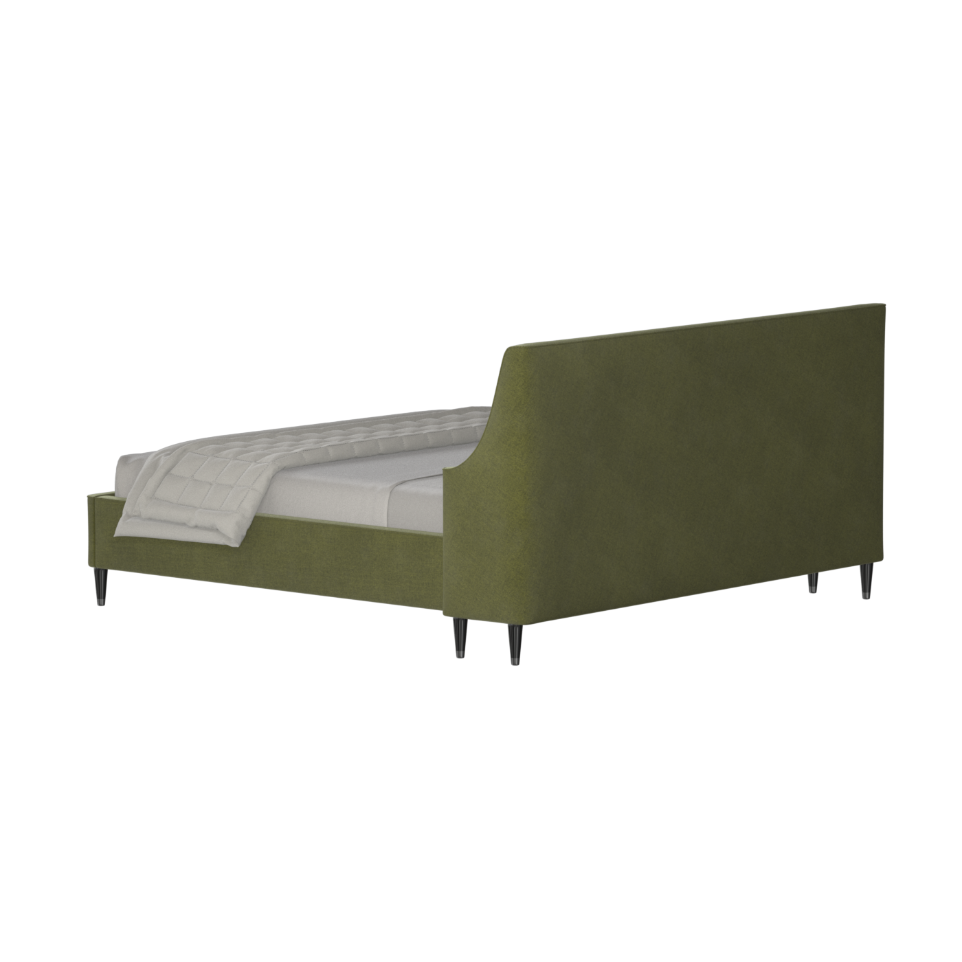 Laura Double Bed with High Headboard