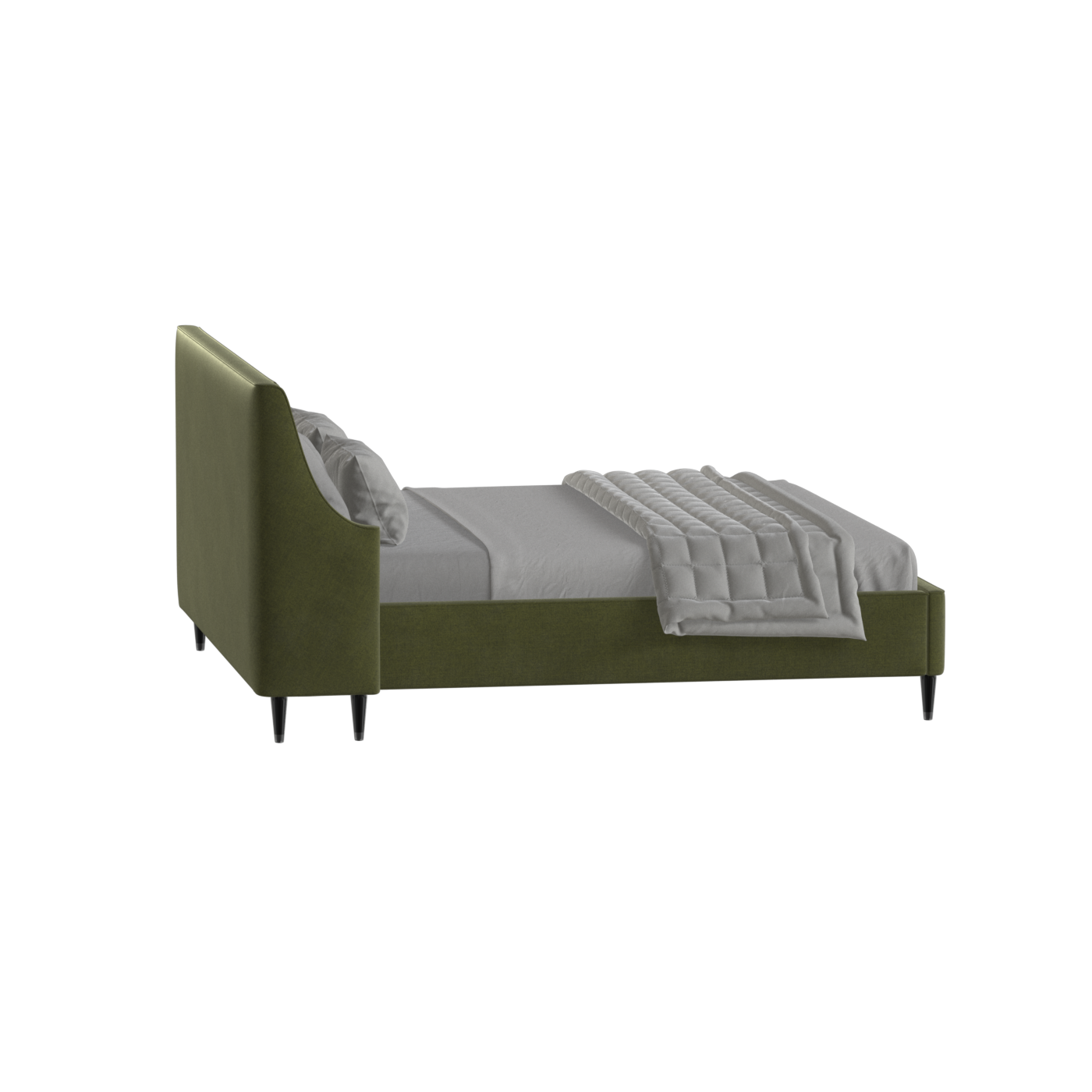 Laura Double Bed with High Headboard