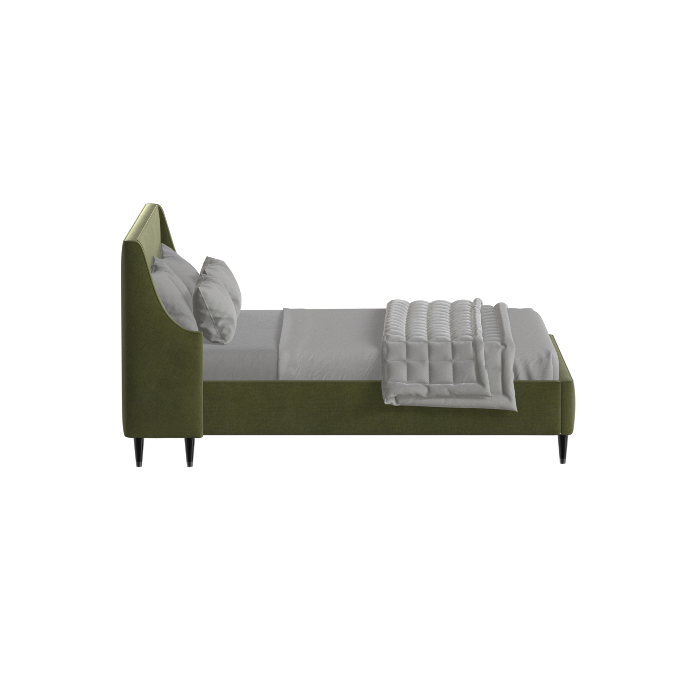 Laura Double Bed with High Headboard