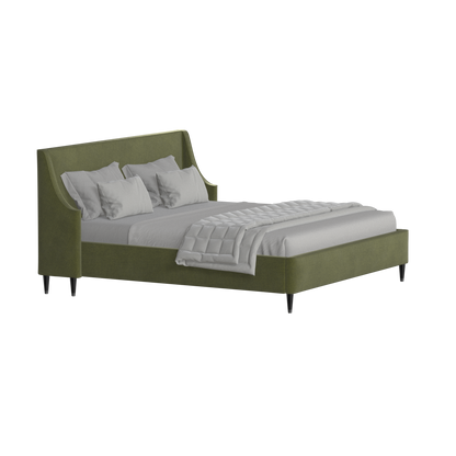 Laura Double Bed with High Headboard