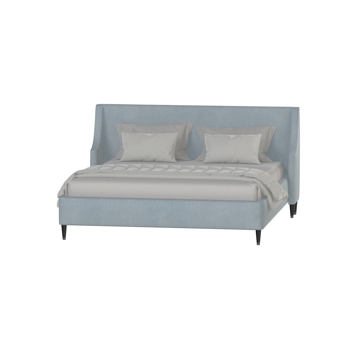 Laura Double Bed with High Headboard