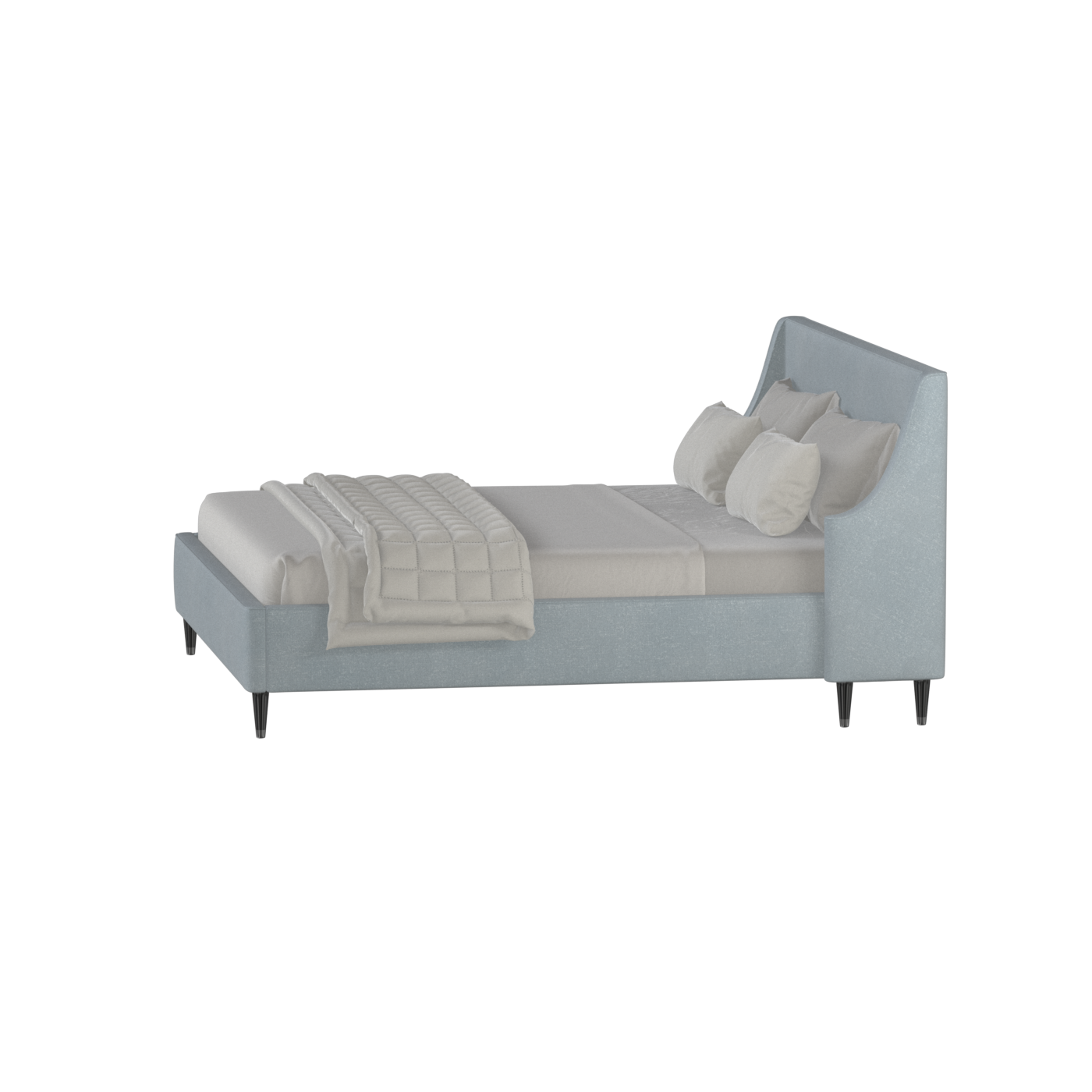 Laura Double Bed with High Headboard