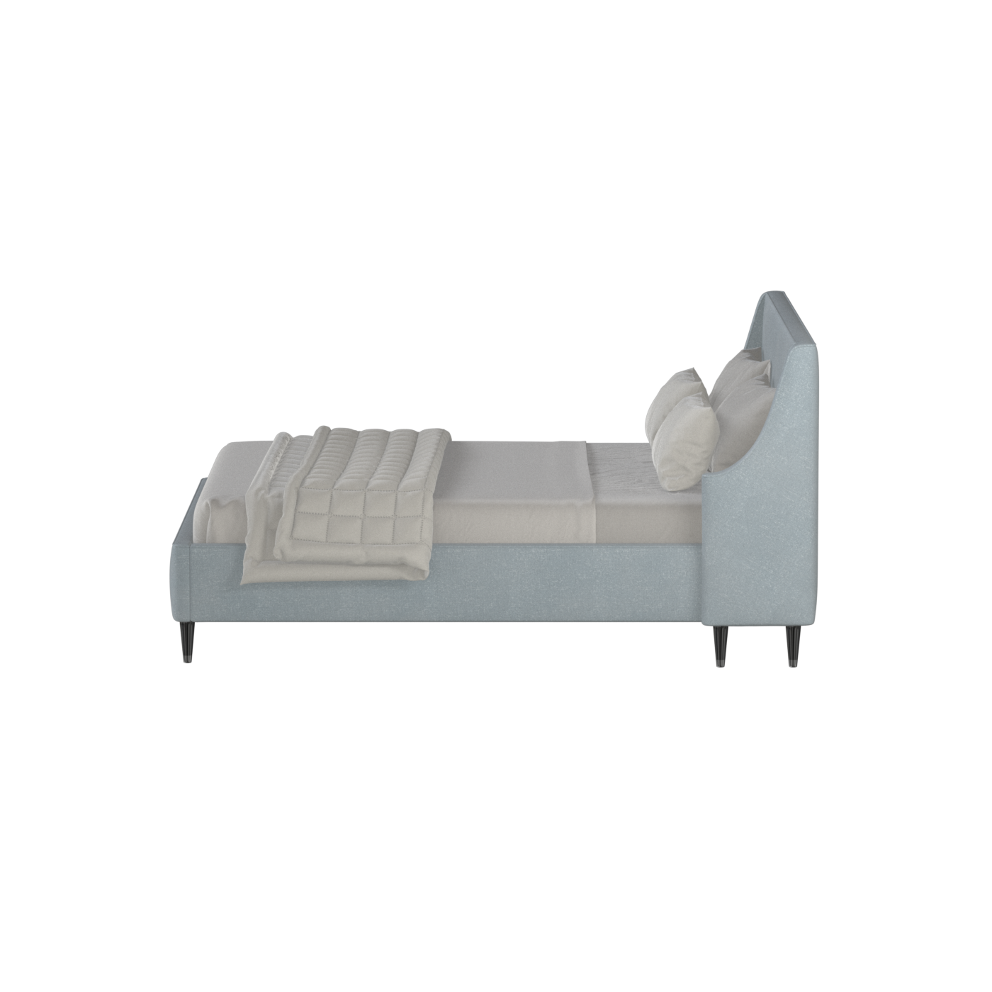 Laura Double Bed with High Headboard