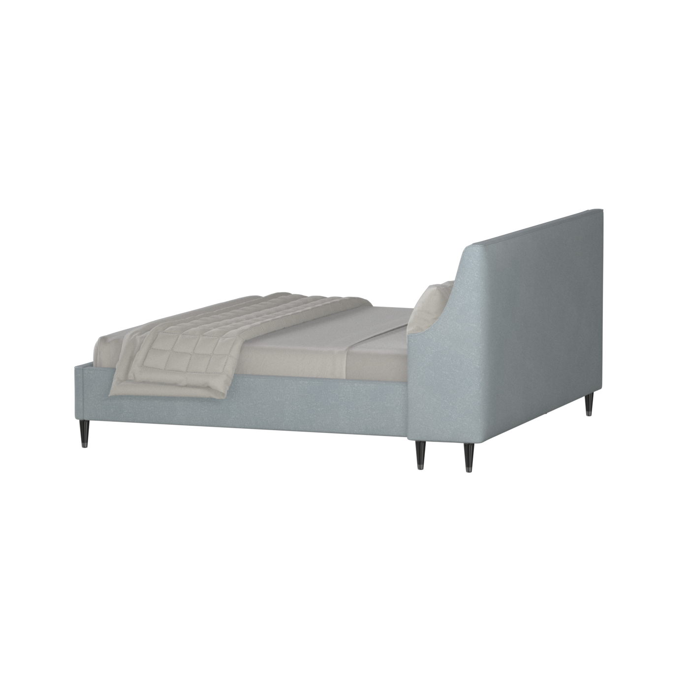 Laura Double Bed with High Headboard