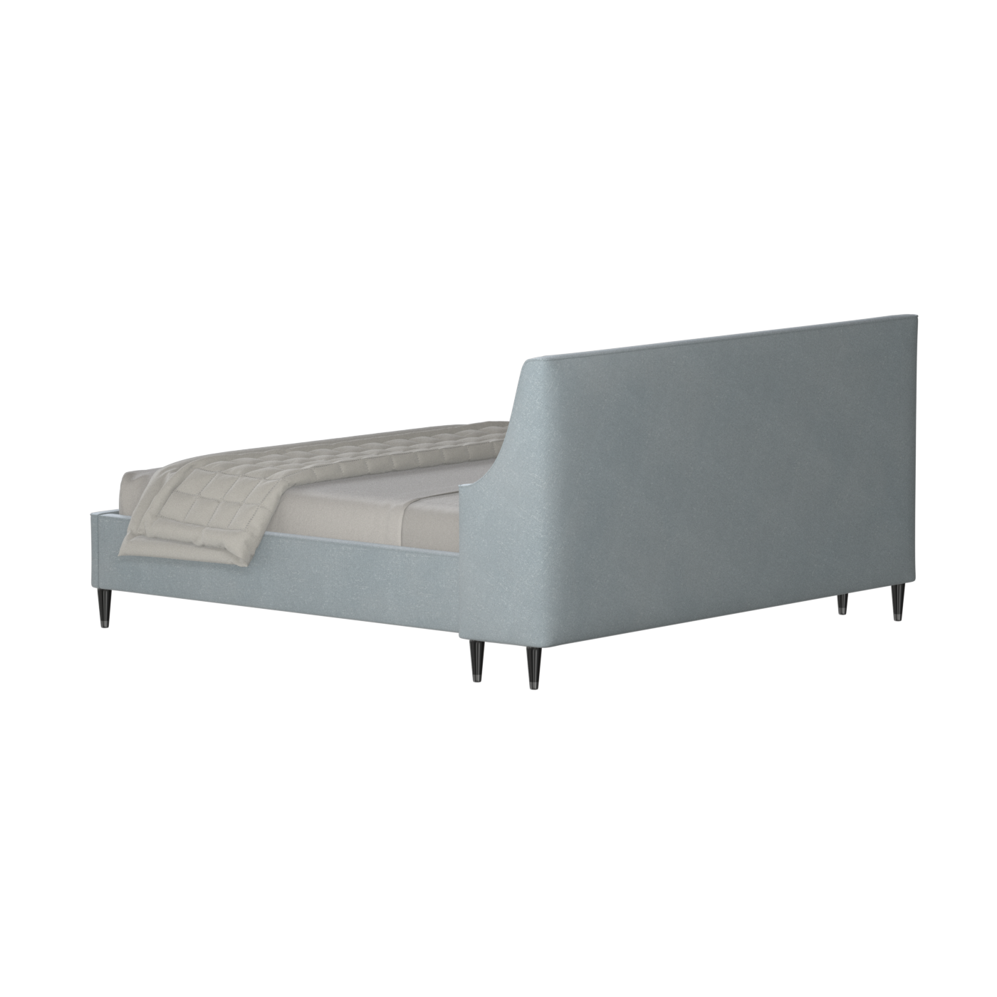 Laura Double Bed with High Headboard