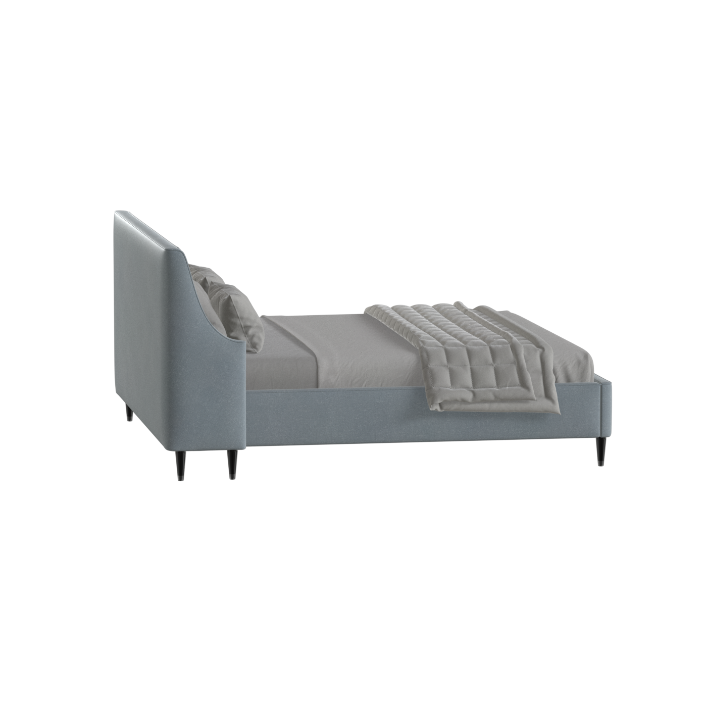 Laura Double Bed with High Headboard