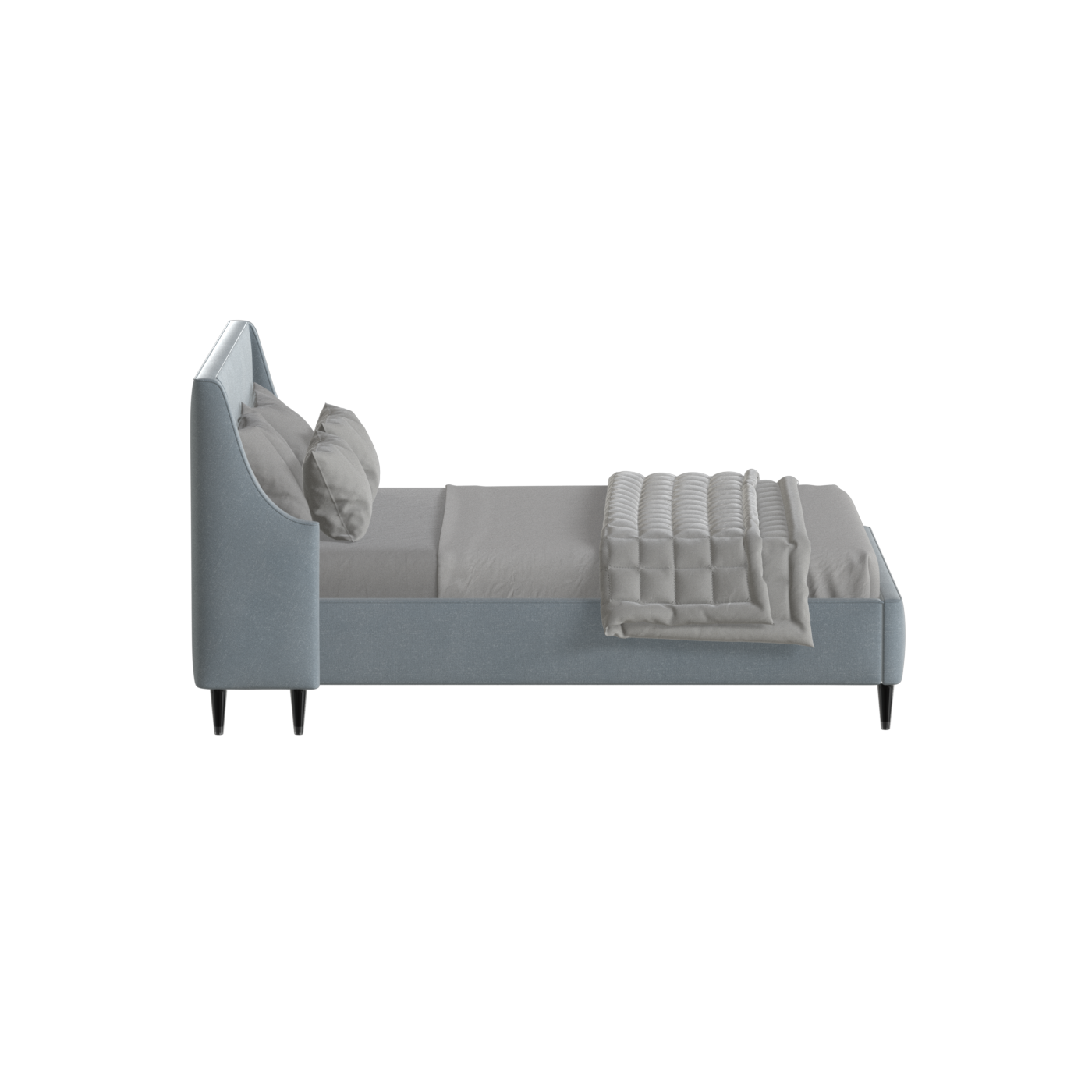 Laura Double Bed with High Headboard