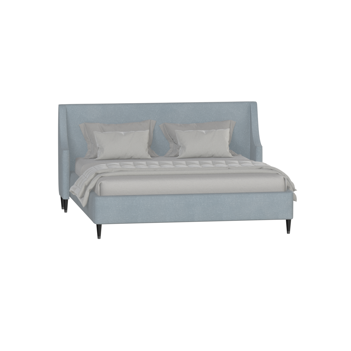 Laura Double Bed with High Headboard