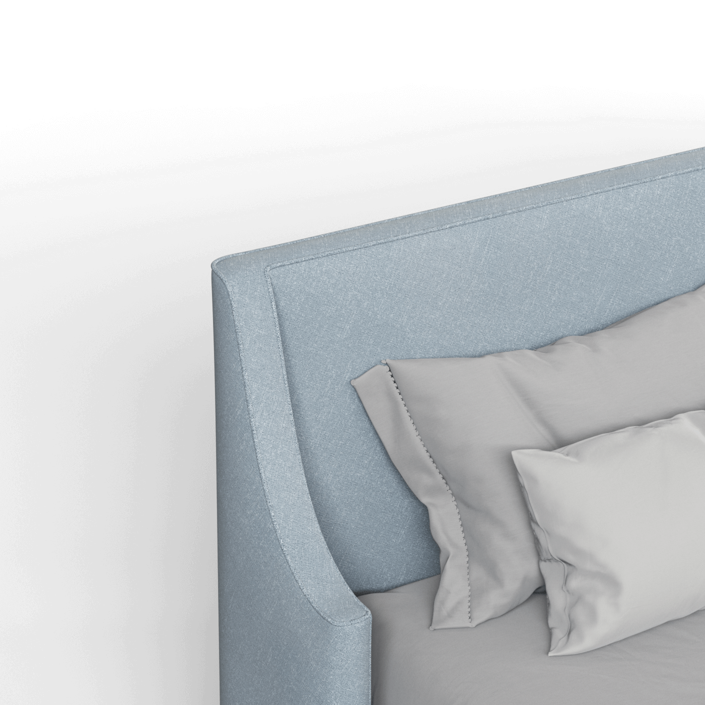 Laura Double Bed with High Headboard