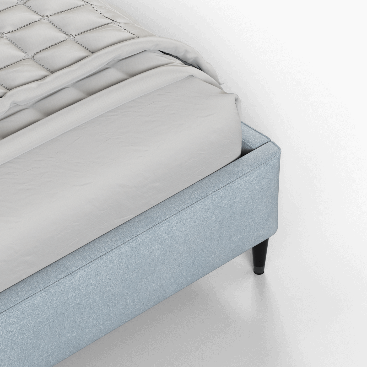 Laura Double Bed with High Headboard