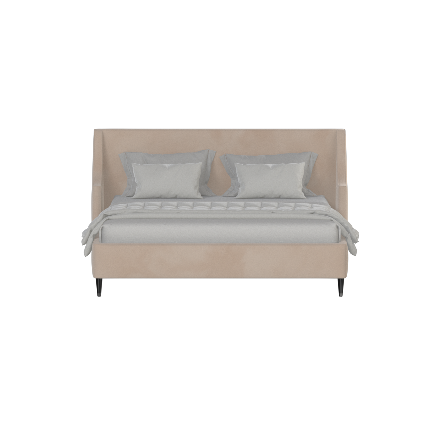 Laura Double Bed with High Headboard