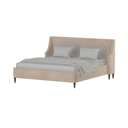 Laura Double Bed with High Headboard