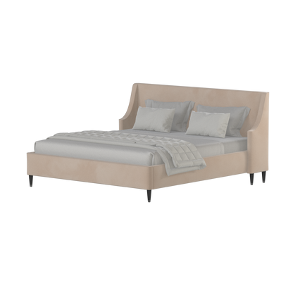 Laura Double Bed with High Headboard
