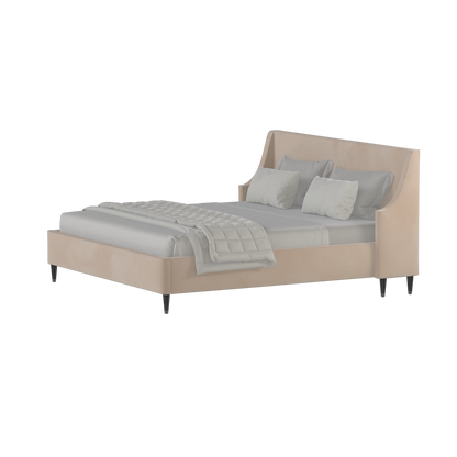 Laura Double Bed with High Headboard