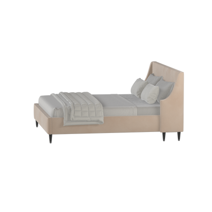 Laura Double Bed with High Headboard