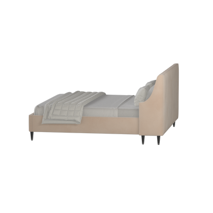 Laura Double Bed with High Headboard