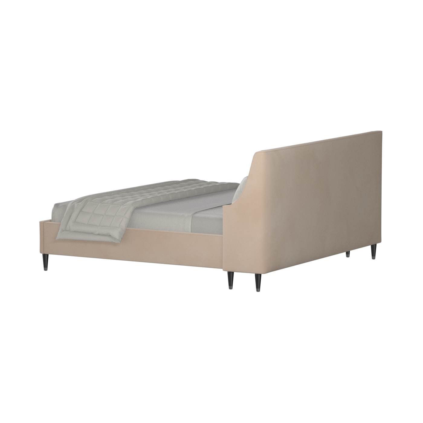 Laura Double Bed with High Headboard