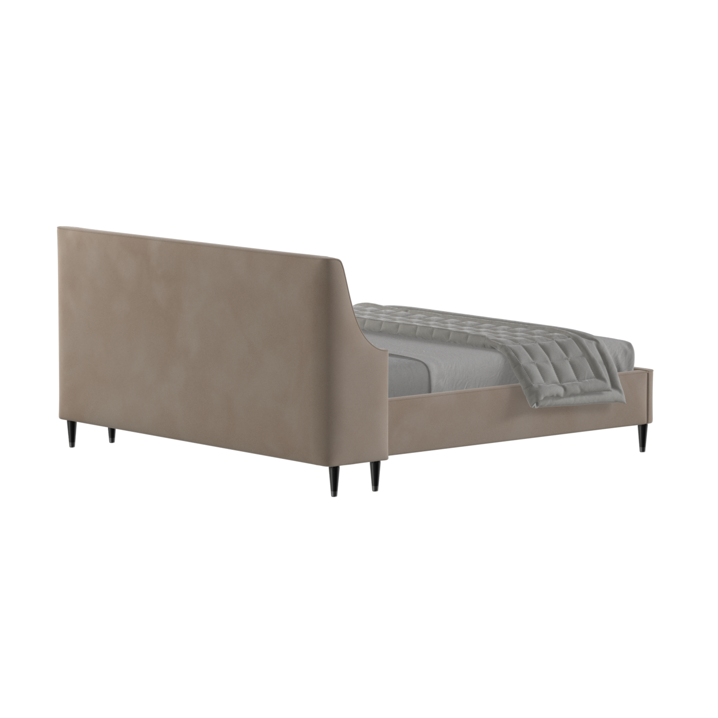 Laura Double Bed with High Headboard