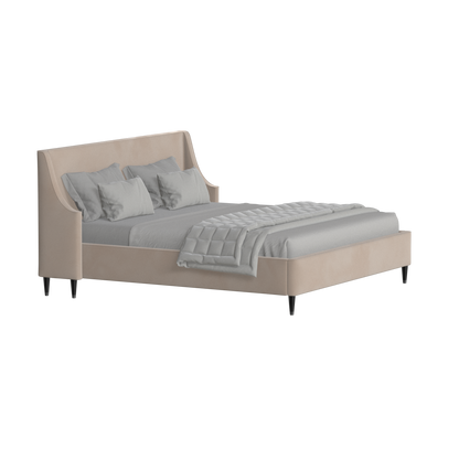 Laura Double Bed with High Headboard
