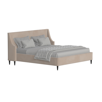 Laura Double Bed with High Headboard