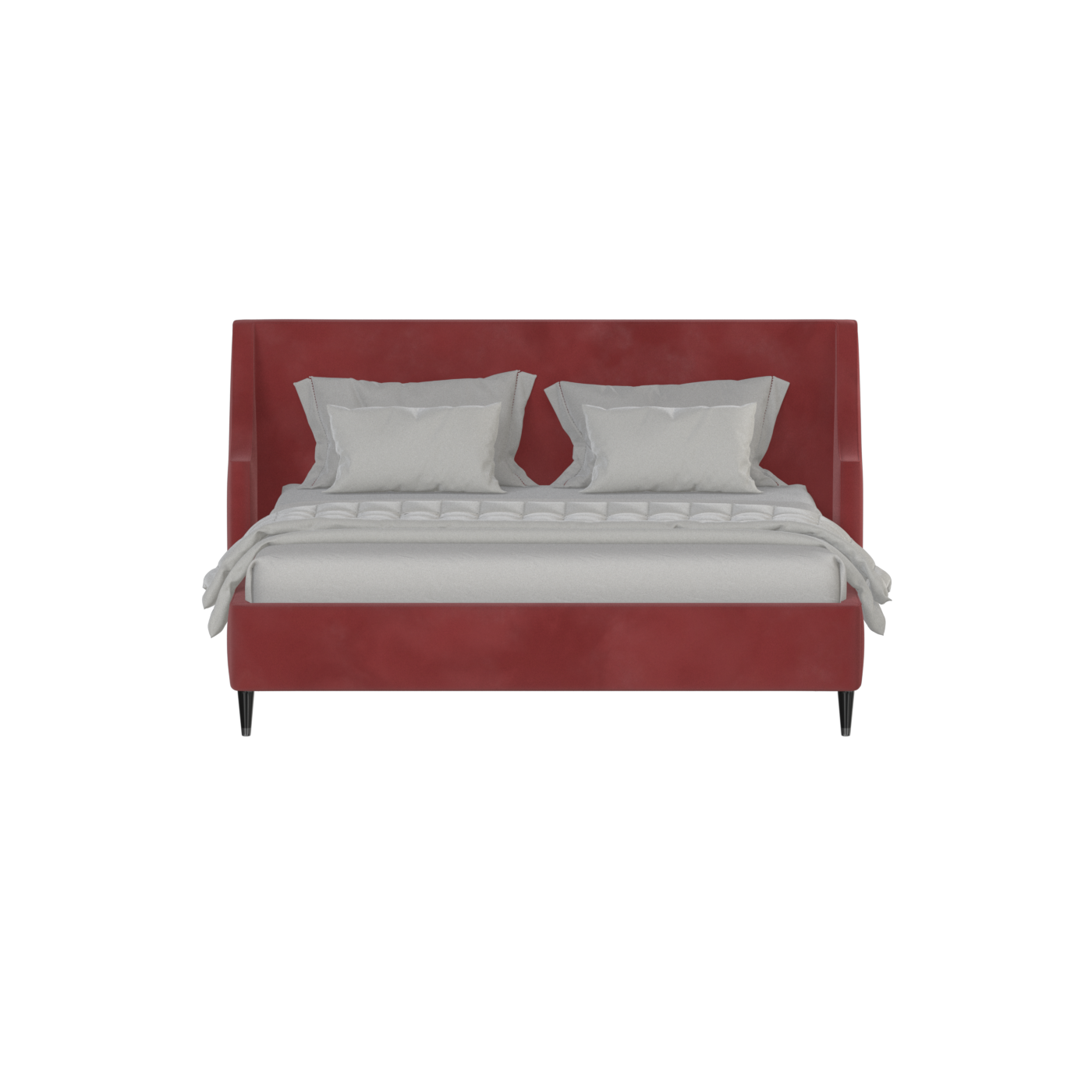Laura Double Bed with High Headboard