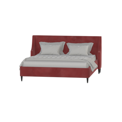 Laura Double Bed with High Headboard