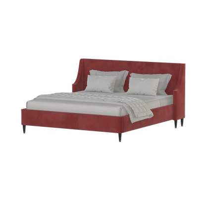 Laura Double Bed with High Headboard