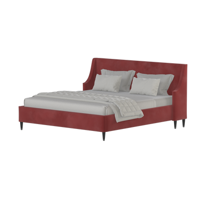 Laura Double Bed with High Headboard