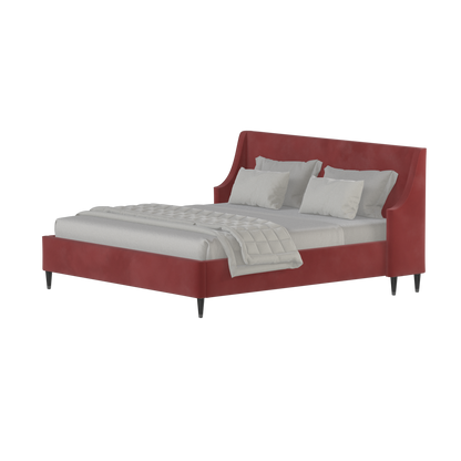 Laura Double Bed with High Headboard
