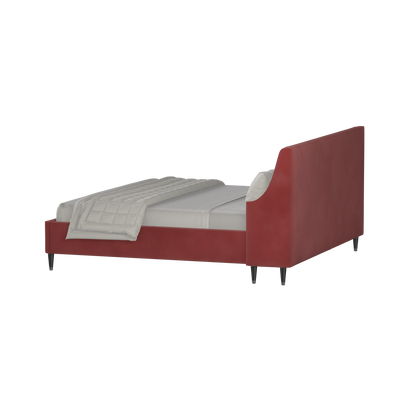 Laura Double Bed with High Headboard