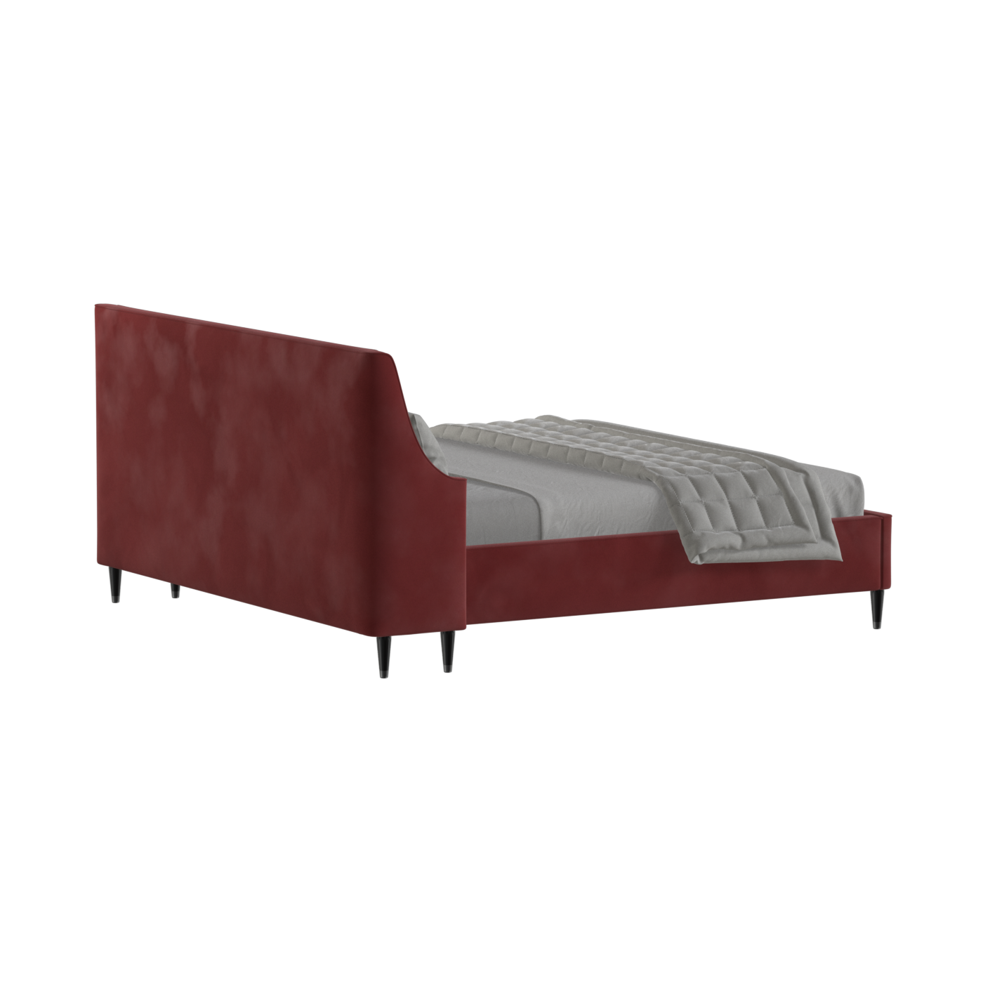 Laura Double Bed with High Headboard