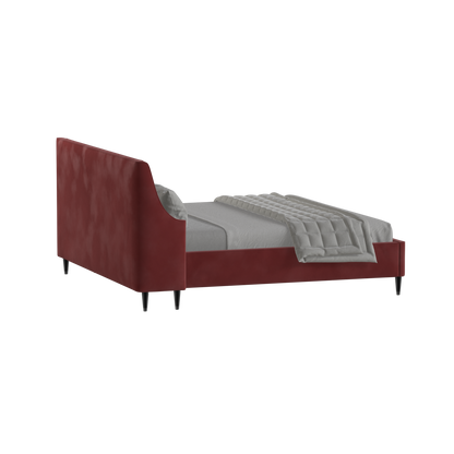 Laura Double Bed with High Headboard