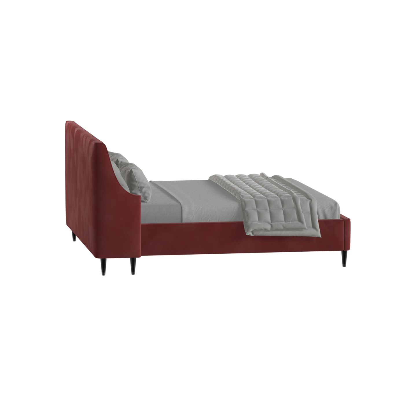 Laura Double Bed with High Headboard