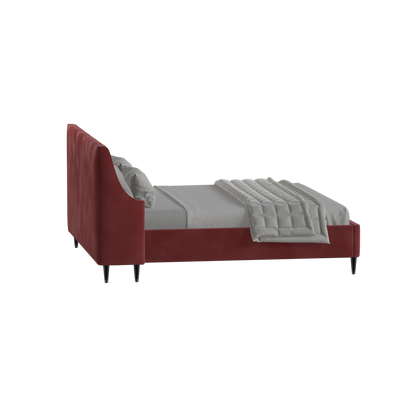 Laura Double Bed with High Headboard