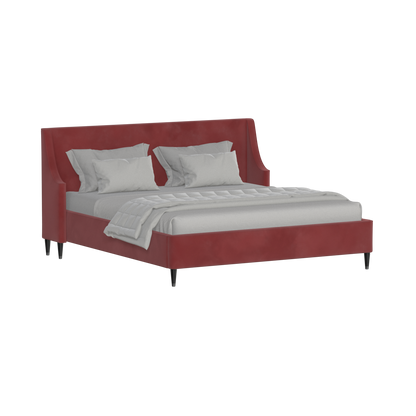 Laura Double Bed with High Headboard