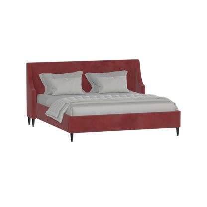 Laura Double Bed with High Headboard