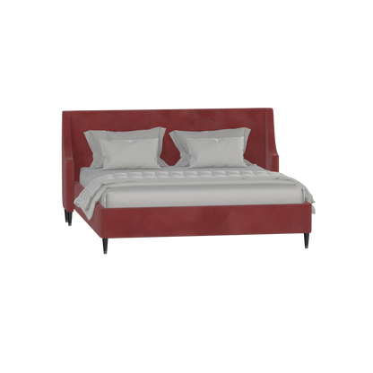 Laura Double Bed with High Headboard