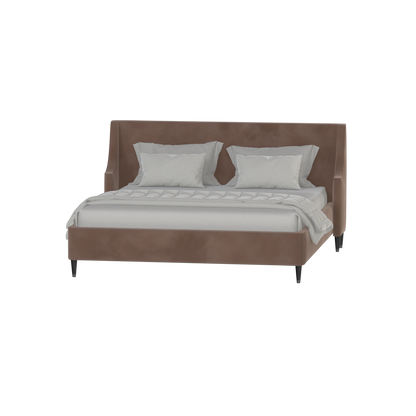 Laura Double Bed with High Headboard