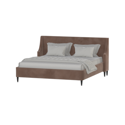 Laura Double Bed with High Headboard