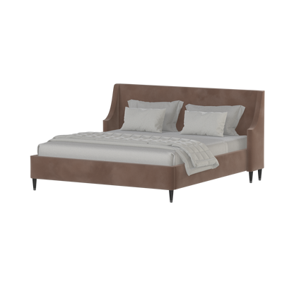 Laura Double Bed with High Headboard