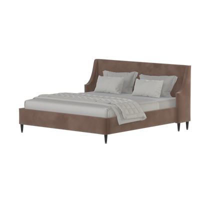 Laura Double Bed with High Headboard