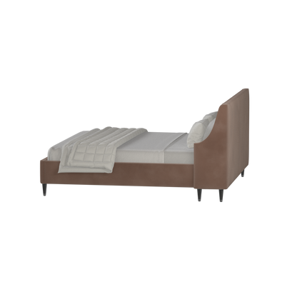Laura Double Bed with High Headboard