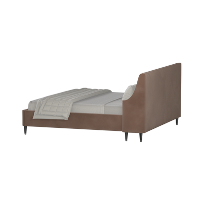 Laura Double Bed with High Headboard